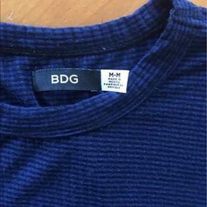 Black and blue BDG mini dress